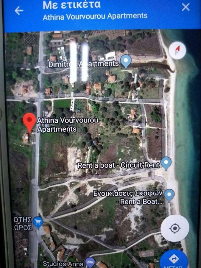 Athina Vourvourou Apartments المظهر الخارجي الصورة